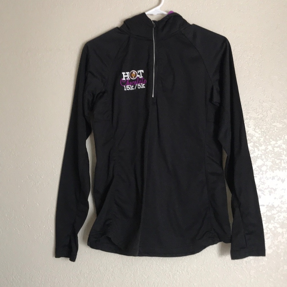 🎄(3 for $20) Black and purple marathon hoodie